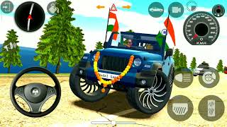 Thar roxx 5 door  Thar Roxx off Roading Gameplay On Dollar Song 4 [upl. by Waverley]