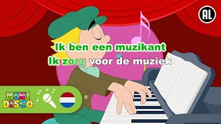 DE MUZIKANT  Kinderliedjes  Karaoke  Minidisco [upl. by Harod]