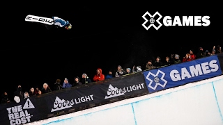 Matt Ladley wins Mens Snowboard SuperPipe silver [upl. by Yffub921]