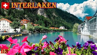 Interlaken Switzerland enchanting landscape between two crystal clear lakes [upl. by Anilas]