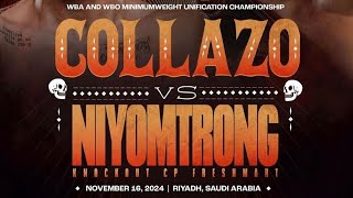 Oscar Collazo Vs Thammanoon Niyomtrong Trailer [upl. by Gillian]