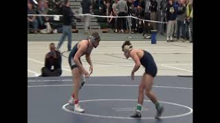 Whoifwhat Section V Wrestling 2020 finals 145 lbs [upl. by Lambrecht]