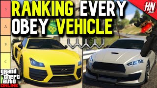 The ULTIMATE Obey Vehicle Tier List  GTA Online [upl. by Cardie689]