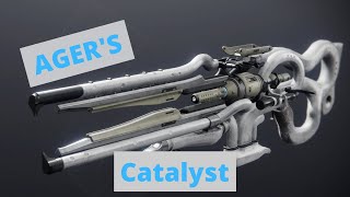 Agers Scepter Catalyst  A Brief Review  Destiny 2 [upl. by Acinat843]