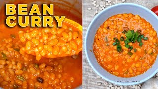 Nutritious easy to make BEAN CURRY recipe  The cooking nurse [upl. by Anoved]