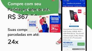 🔵CARNE DIGITAL CASAS BAHIA AUMENTOU MEU LIMITE DA 1O MIL PRA COMPRAR EM 24 DICAS IMPORTANTES VEJA [upl. by Eduam722]