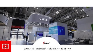 CATL 225sqm75sqm  INTERSOLAR  MUNICH  2023  4K [upl. by Zielsdorf999]