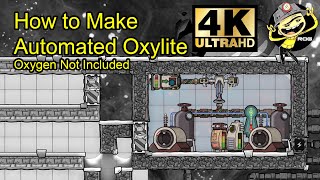 Oxygen Not Included  Automated Oxylite  playthrough  Oxylite Refinery  how to make Oxylite [upl. by Atika]