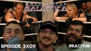 Battlestar Galactica 3x09 Unfinished Business Extended Edition Reaction [upl. by Llednav]