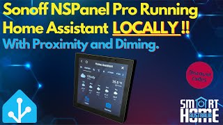 NSPanel Pro Running Home Assistant LOCALLY [upl. by Lauhsoj]