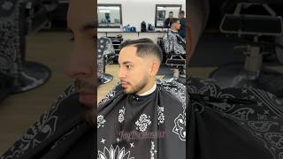 Consult  Combover Mid Drop Fade with Beard orlandobarber dropfade ￼ [upl. by Gmur]