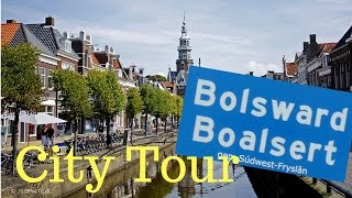 Bolsward Boalsert Friesland Fryslân The Netherlands City Tour GoPro [upl. by Edijabab]