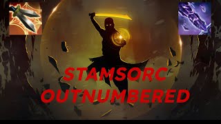 ESO PvP 2vX STAMSORC OUTNUMBERED Update 41 [upl. by Mumford]