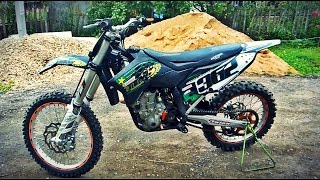 Обзор KTM 450 SX F и гонки с альфой [upl. by Agosto573]