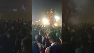 Mumbai  Girgaon Chowpatty  Ganpati Visarjan Parel Cha Raja [upl. by Moffitt]