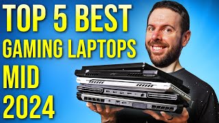 Top 5 BEST Gaming Laptops in 2024 So Far [upl. by Ahsinyar]