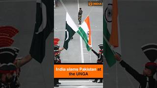 India slams Pakistan at the UNGA [upl. by Ifen]