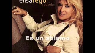 ELISA REGO ABISMO DE CORAZON CON LETRA [upl. by Ylelhsa288]