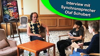 Werden Stimmen in Kinderfilmen bald von KI gemacht  Interview mit Synchronsprecher Olaf Schubert [upl. by Cogn607]