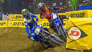 Detroit Supercross Haiden Deegan RAW Motos [upl. by Mond]