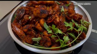 തനി നാടൻ ചെമ്മീൻ ഫ്രൈ Tasty Homely Prawns Fry [upl. by Rehteh469]