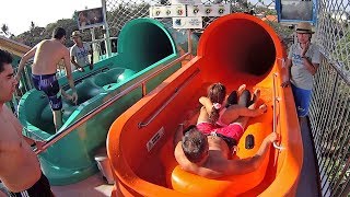 Toilet Bowl Water Slide at Waterbom Bali [upl. by Modnar]