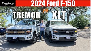 TREMOR vs XLT 2024 Ford F150 [upl. by Zilvia]