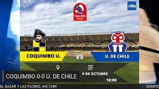 Transmisión de la semifinal Copa Chile Coquimbo Unido y Universidad de Chile [upl. by Aitsirhc]