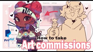 How to take art commissions  or how I personally do it [upl. by Lattie]