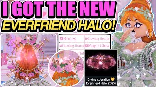 I GOT THE NEW EVERFRIEND HALO Divine Adoration Halo 2024 EVERY TOGGLE Full Showcase 🏰 Royale High [upl. by Arvin]