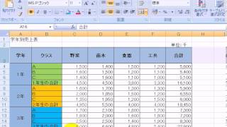 データ内容と書式設定73  エクセル2007Excel2007動画解説 [upl. by Cornew602]