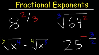 Fractional Exponents [upl. by Lrub]