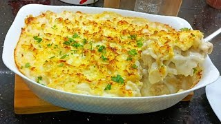 غراتان معكرونة 🍝 بالصوص بيشاميلمكرونة بالصوص بيشاميل Macaroni au gratinوصفات نميشة cuisinedadah [upl. by Yetsirhc660]