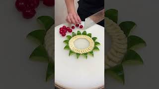 Vegetable Carving Art  Creative Fruit Plate chef carve fruit [upl. by Franciscka304]