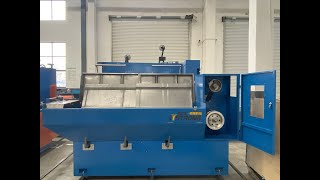 Two lines Copper Wire Drawing Machine with Annealer Model 172DST [upl. by Felisha]