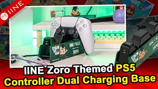 IINE Zoro Themed PS5 Controller Dual Charging Base🌊⚔️ [upl. by Anir]