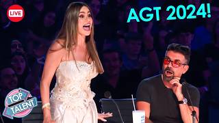 NEW 🇺🇲 Americas Got Talent 2024 Auditions❗QuarterFinals Week 1 😲 [upl. by Ecirtal]