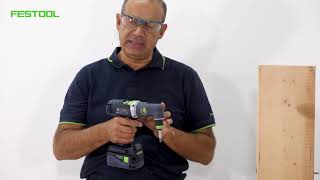 FestoolTV  Trapani a batteria PDC 184 e DRC 184 [upl. by Siramad]