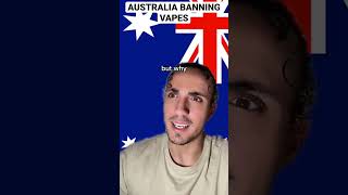 Australia Banning Vapes [upl. by Llennyl]