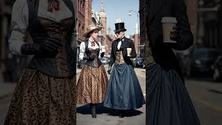 What If 1850s Fashion Came Back Today 👗🔄 fashion shortvideo vintage [upl. by Errehs]