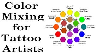 Color Theory Ink Mixing for Tattoo Artists [upl. by Leffen316]