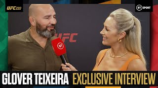 Glover Teixeira On Alex Pereira’s Move To Light Heavyweight Jones vs Miocic Retirement amp More [upl. by Africa]