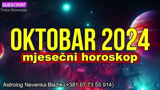 Horoskop za Oktobar 2024  Prognoza za sve znakove Zodijaka [upl. by Yelah764]