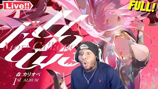 “UnAlive” CALLIOPE MORI 1ST FULL ALBUM REACTION LISTENING PARTY WITH DJ DLONTV HOLOLIVE [upl. by Keryt935]