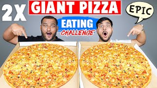 2 X Big Pizza Eating Challenge  Epic Soda Can Challenge  Food Competition  Viwa Food World [upl. by Junko462]