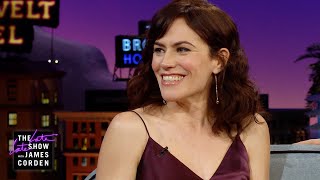 Maggie Siff Can Do a Hall of Fame Bronx Accent [upl. by Leela]