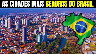 TOP 10 CIDADES MAIS SEGURAS DO BRASIL EM 2023 [upl. by Henleigh384]