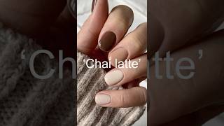 Tendencias Manicura OtoñoInvierno 2024 chailattenails blacknails milkynails olivenais [upl. by Holihs]