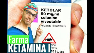 Ketamina farmacología básica [upl. by Annaehs476]