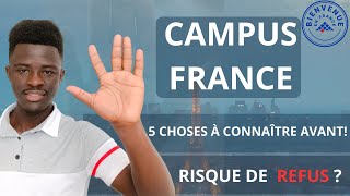 Campus France 202324 Comment bien Débuter en 5 Étapes [upl. by Riane324]